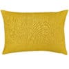 100% Linen Boudoir Cushion Cover in Ochre Yellow
