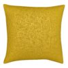 100% Linen Cushion Cover in Ochre Yellow