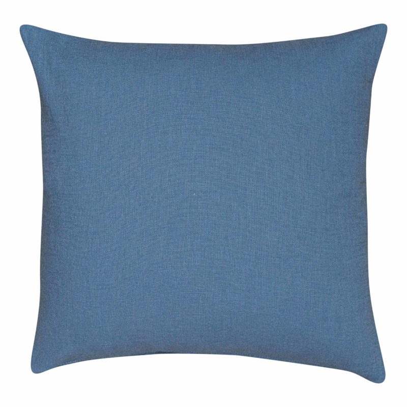 100% Linen Cushion Cover in Denim