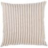 Cream and Grey Nautical Ticking Cushion