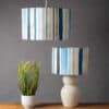 Watercolour Stripe Lampshade