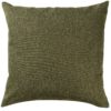 Classic Herringbone Tweed Extra-Large Cushion in Vintage Green