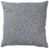 Classic Herringbone Tweed Cushion in Stone Grey