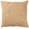 Classic Herringbone Tweed Cushion in Straw Yellow