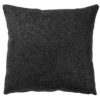 Classic Herringbone Tweed Cushion in Charcoal