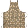 William Morris Pimpernel Grey Apron
