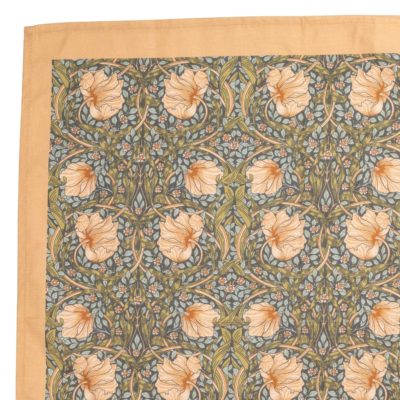 William Morris Pimpernel Grey Tea Towel