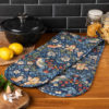 William Morris Strawberry Thief Indigo Blue Oven Gloves