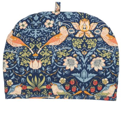 William Morris Strawberry Thief Indigo Blue Tea Cosy