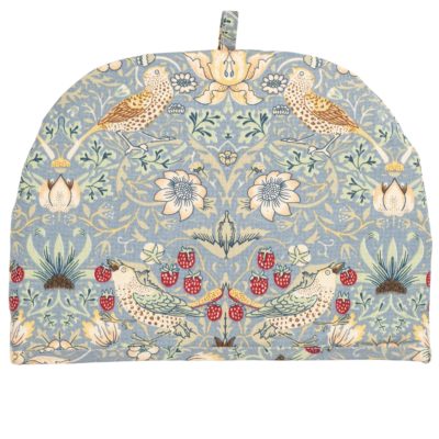 William Morris Strawberry Thief Duck Egg Blue Tea Cosy