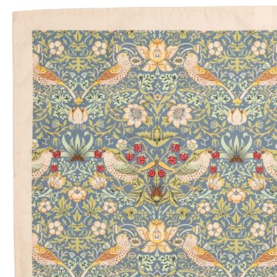 William Morris Strawberry Thief Duck Egg Blue Tea Towel