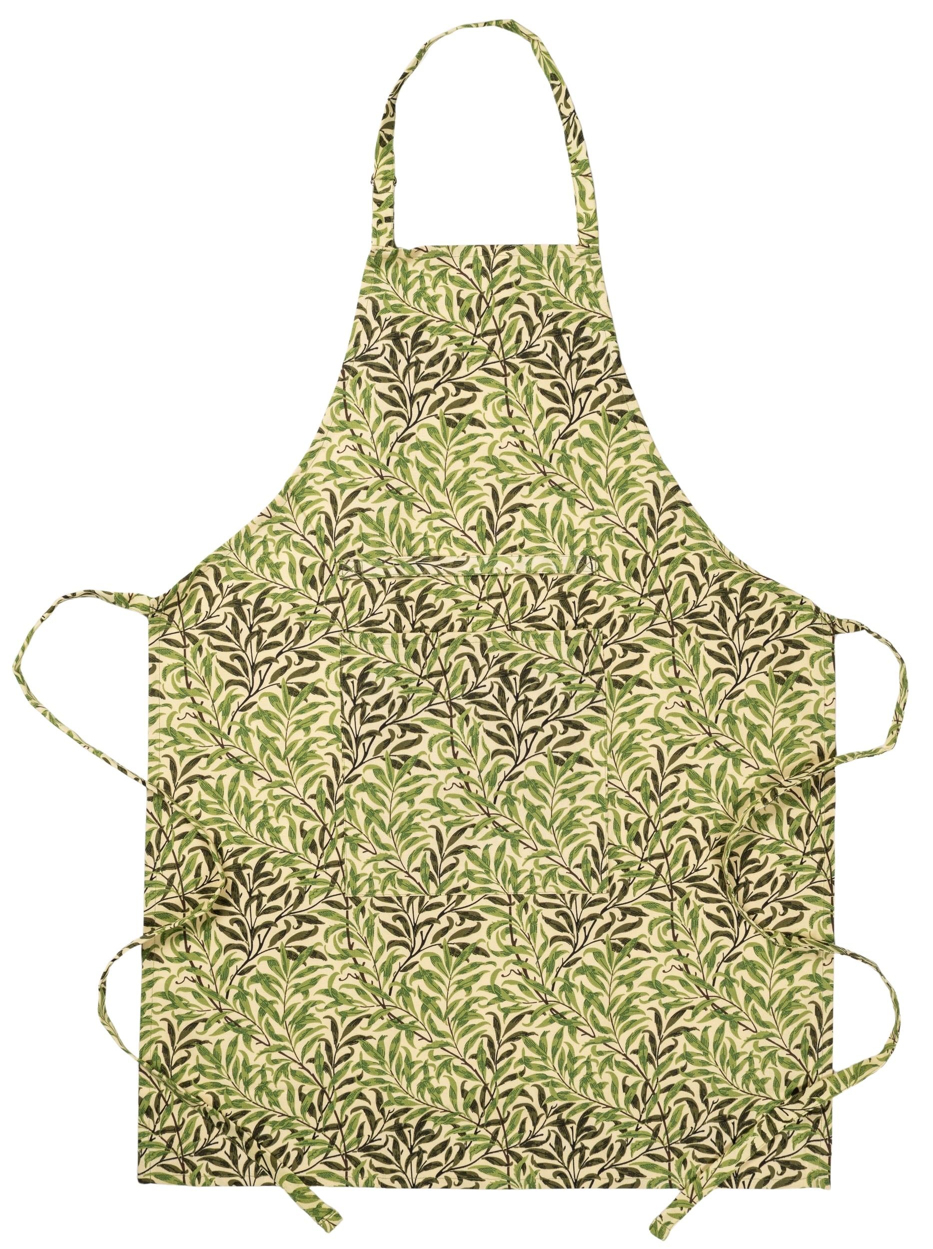 William Morris Willow Moss Apron