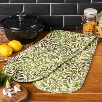 William Morris Willow Moss Oven Gloves