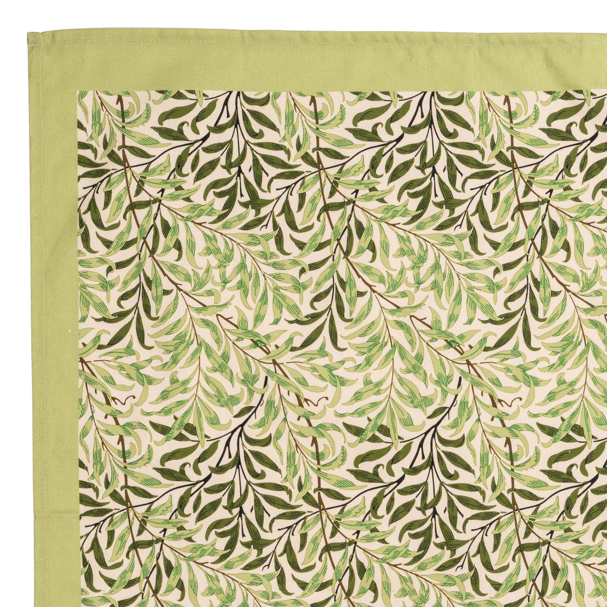 William Morris Willow Moss Tea Towel