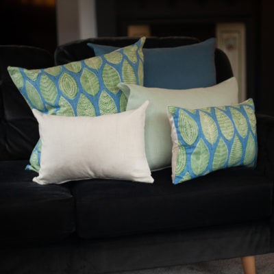 Indira Leaf Cushion Cover