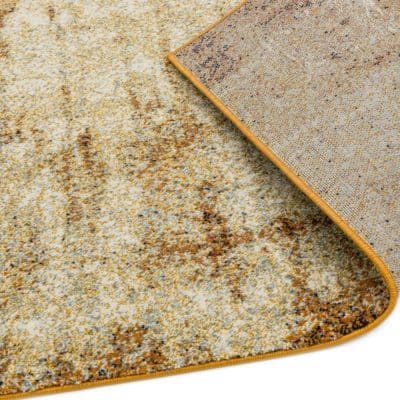 Impressionist Horizon Rug in Orange