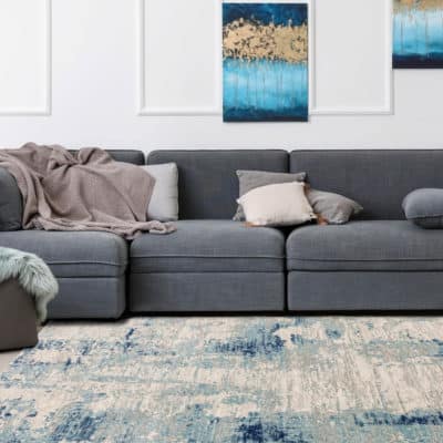 Seascape Rug in Blue