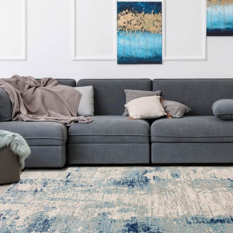 Seascape Rug in Blue
