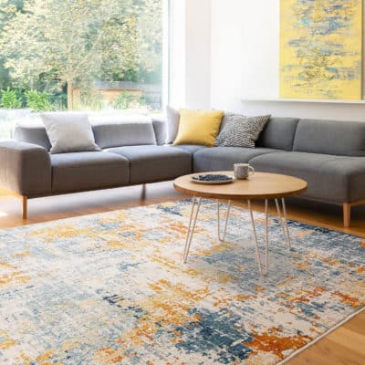 Abstract Mosaic Rug