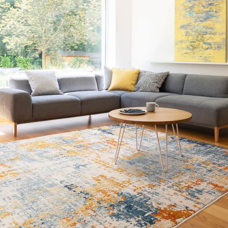 Abstract Mosaic Rug