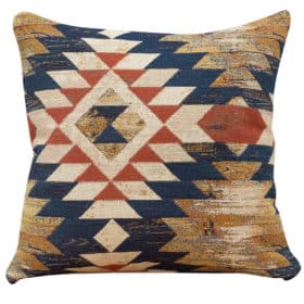 Heavyweight Abstract Kilim Cushion