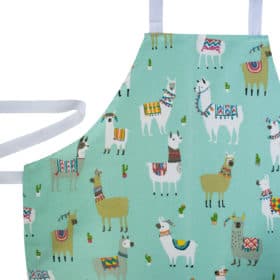 Cute Alpaca Apron in Blue