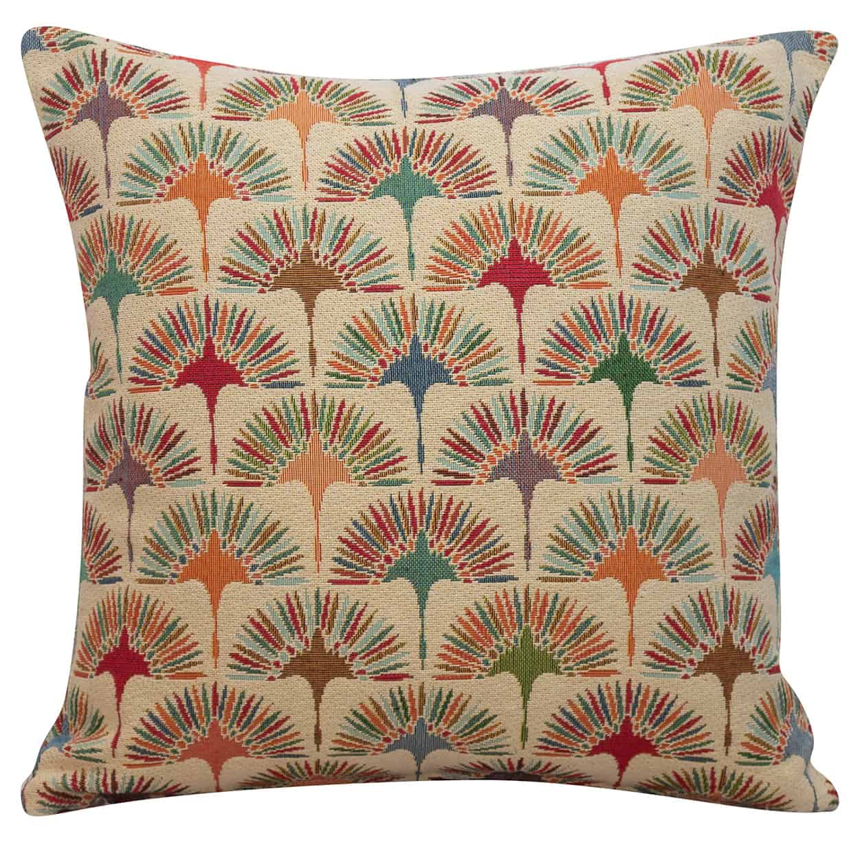 Retro Dandelion Tapestry Cushion - Linen Loft