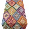 Kilim Weave Table Runner Rainbow