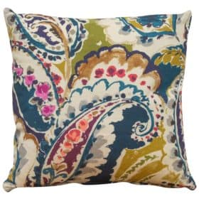 Persian Paisley Print Cushion