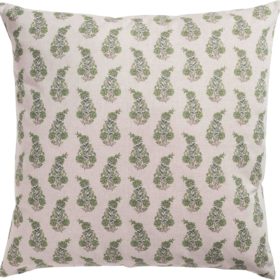 Willowmere Sprig Extra-Large Cushion in Sage Green