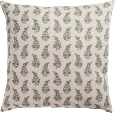 Willowmere Sprig Extra-Large Cushion in Sage Green