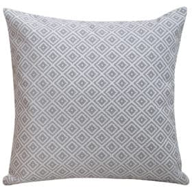 Scandi Ikat Cushion in Grey