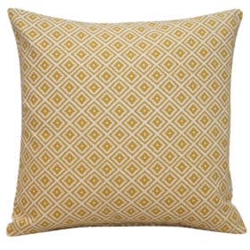 Scandi Ikat Cushion in Ochre