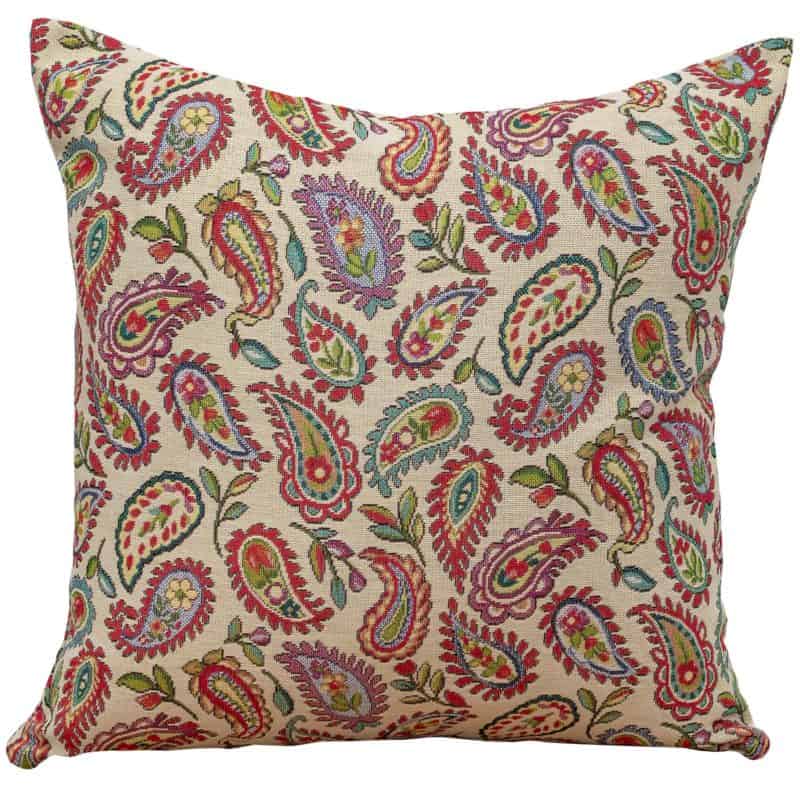 Tapestry Paisley Cushion